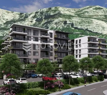 Makarska, novogradnja, Luksuzni dvosoban stan na 1. katu