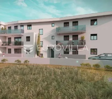Istra, Štinjan, jednosoban stan na 1. katu 49,54 m² s parkirnim mjestom, novogradnja - Štinjan, Pula