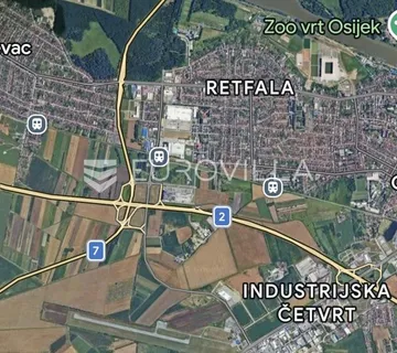 Osijek, Retfala, na prodaju građevinsko zemljište površine 360 m²