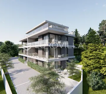 Primošten, NOVOGRADNJA, stan s vrtom, drugi red do mora, 90,97 m²