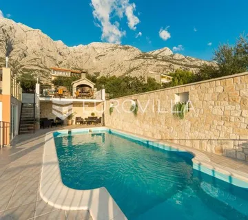 Makarska, Veliko Brdo, prekrasna apartmanska kuća s bazenom - Veliko Brdo, Makarska