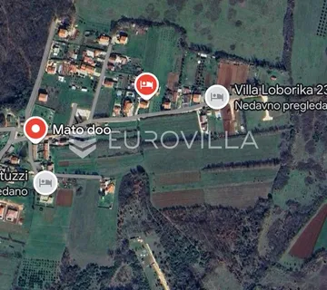 Istra, Radeki glavica, građevinsko zemljište 794 m2 - Loborika, Marčana