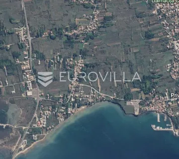 Zadar, Privlaka, građevinsko zemljište 892,08 m², 300 m od mora - cover
