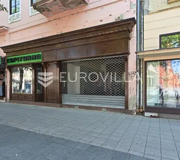 Osijek, Centar, Zakup uličnog poslovnog prostora 283 m², Županijska