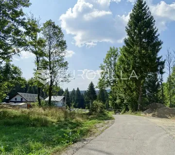 Delnice, Lučice, idealan građevinski teren za villu ili investiciju - Lučice, Delnice