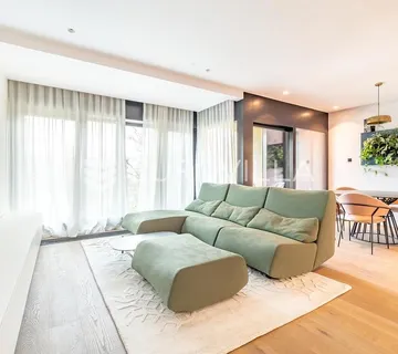 Zagreb, Ribnjak, luksuzni četverosobni stan 130 m², PRVI NAJAM - cover