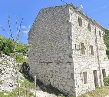 Slivno, Raba, dvojna kamena kuća za renovaciju - Raba, Slivno