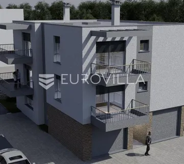 Pula, Moderan dvosoban stan, 55 m², 1. kat, opcija garaža, Novogradnja