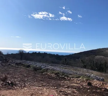 Istra, Labin, građevinsko zemljište s dvije pravomoćne dozvole i predivnim pogledom na more - cover