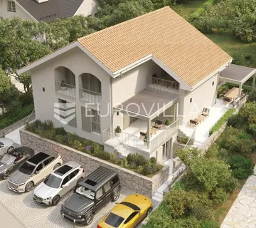 Otok Krk, Malinska, četverosoban penthouse 105 m², dvije terase i pogled na more - Milčetići, Malinska-Dubašnica