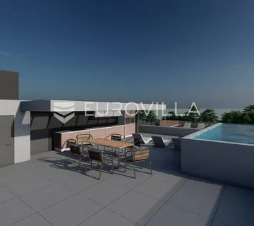 Zadar, Zaton, NOVOGRADNJA, luksuzan trosoban penthouse s krovnom terasom 141,75 m² - cover