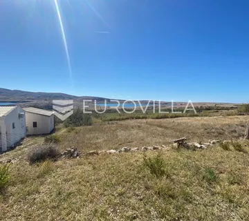 Pag, Zubovići, građevinsko zemljište 720 m2 na odličnoj lokaciji s predivnim pogledom - Zubovići, Novalja