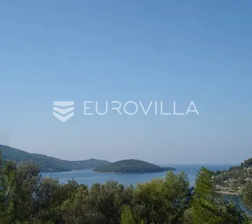 Korčula, Vela Luka, zemljište u građevinskoj zoni s pogledom na more