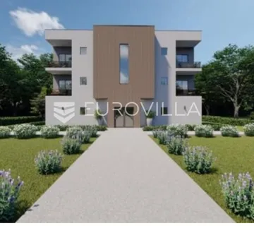 Istra, Poreč, dvosoban stan 76,50 m² na 2. katu moderne novogradnje