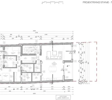 Osijek, strogi centar, 4 soban stan površine 127 m² u urbanoj vili - cover