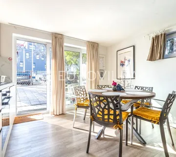 Zagreb, Gornja Dubrava, trosoban stan sa terasom i vrtom 65 m², uključene režije