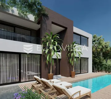 Zadar, Privlaka, villa s bazenom i pogledom na more