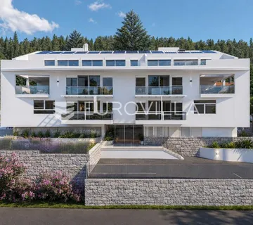Opatija Privé, ekskluzivan trosoban stan 73 m², bazen, teretana, vrt