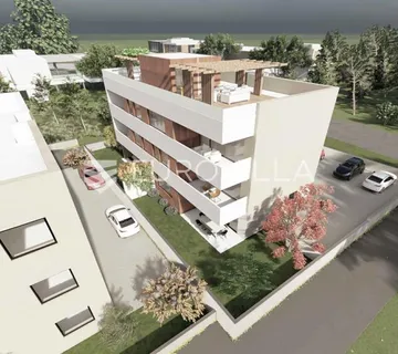 Zadar, Borik moderno koncipiran dvosobni stan u prizemlju s vrtom 86,85 m², S1 - cover