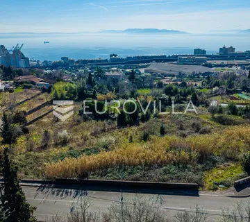Rijeka, Rujevica, građevinsko zemljište ukupne površine 5882 m² s otvorenim pogledom na more - cover