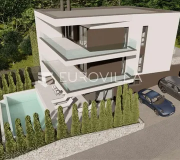 Istra, Duga Uvala, moderna villa s pogledom na more 248m2 - cover