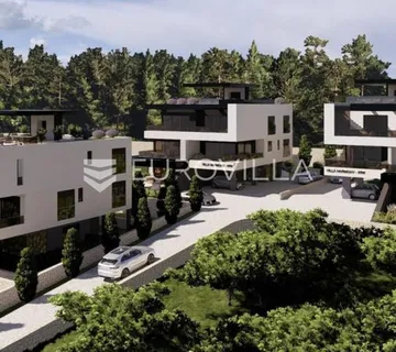 Krk, trosoban stan 120 m², vrtom i konobom - Muraj, Krk