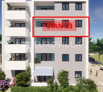 Pula, Monvidal, stan s dvije spavaće sobe u modernoj novogradnji