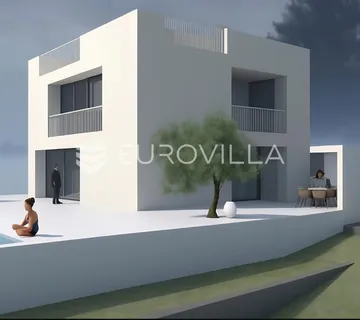 Kaštel Sućurac, građevinska parcela s pogledom na more - cover