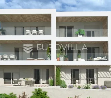 Kastav, Brestovice, NOVOGRADNJA luksuzan četverosoban stan u novogradnji s pogledom na more i vrtom