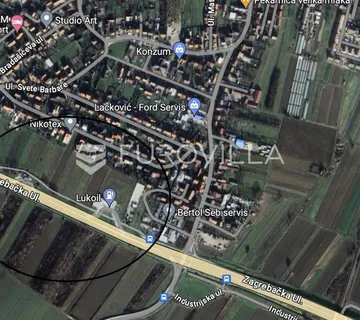 Velika Mlaka, građevinsko zemljište 2284 m2 - Velika Mlaka, Velika Gorica