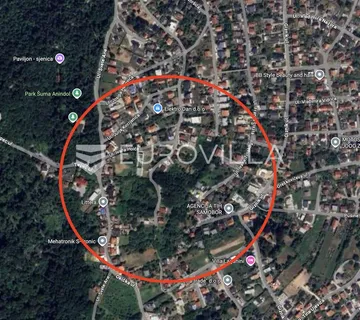 Samobor, Centar, građevinsko zemljište 3033 m² s otvorenim pogledom na grad