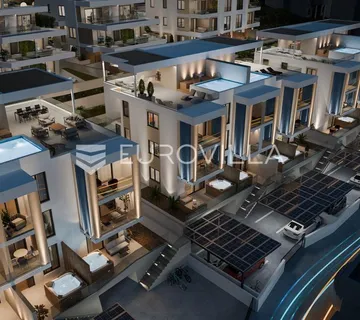 Trogir, Čiovo, luksuzan penthouse s krovnom terasom - cover