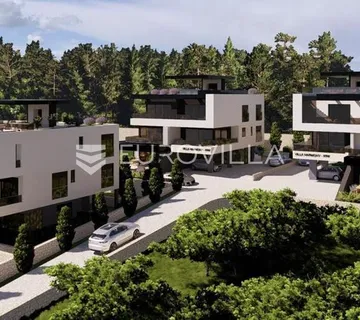 Krk, luksuzni penthouse, četverosoban stan 159 m², krovna terasa, 500 m od mora - Muraj, Krk