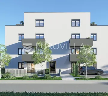 Zagreb, Botinec, atraktivan trosoban stan s vrtom moderne novogradnje 62 m² - Botinec, Zagreb
