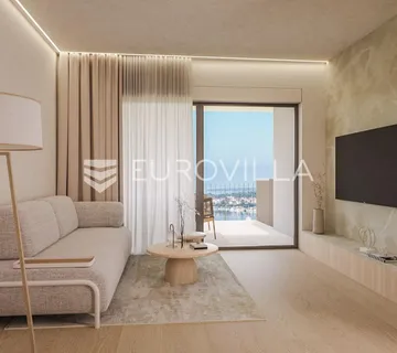 Istra, Umag, Green Tower Residence, jednosoban apartman s terasom na 2. katu