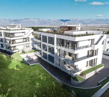 Pag, Povljana, jednosoban stan s pogledom na more, 52,72 m²