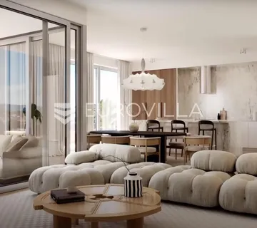 Zagreb, Trg Franje Tuđmana, prekrasan četverosoban penthouse 182 m², GARAŽA 50 m²