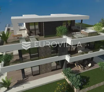Istra, Tar, novogradnja - stan u prizemlju 73,65 m2 s bazenom i vrtom - Vabriga