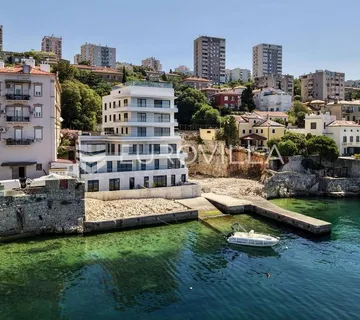 Rijeka, Pećine, NOVOGRADNJA, luksuzan četverosoban stan 200,29 m² prvi red do mora