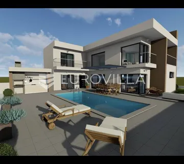 Zadar, Sabunike, Luksuzna vila s bazenom, 200m od mora, NOVOGRADNJA - Sabunike, Privlaka