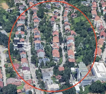 Srebrnjak, Dugi dol, građevinsko zemljište 411 m² za gradnju urbane vile, 310 m² idejni projekt - Zagreb