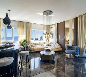 Opatija, Ičići, dizajnerski stan s pogledom na more 91 m² - Ika, Opatija