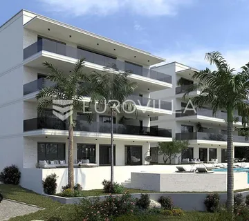 Primošten, jednosoban stan u prizemlju s bazenom, 52,51 m²