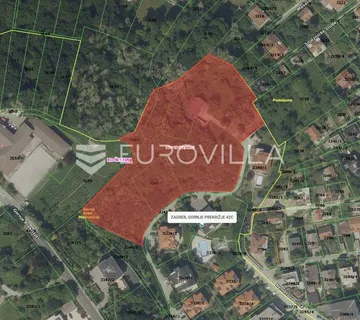Gornje Prekrižje prekrasno građevinsko zemljište 10.100 m² - Zagreb