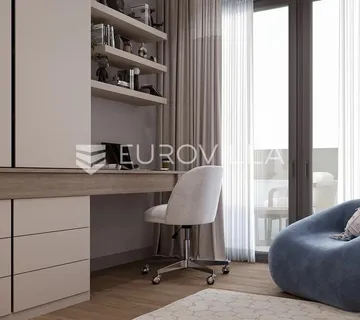 Rijeka, Kantrida, luksuzan četverosoban stan NKP 141 m2 u novogradnji