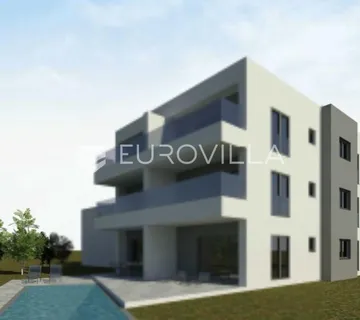 Pag, Povljana, dvosoban stan s krovnom terasom i pogledom na more