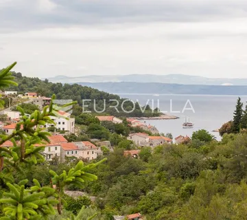 Šolta, Stomorska, mediteranska vila s bazenom i teniskim terenom - Gornje Selo