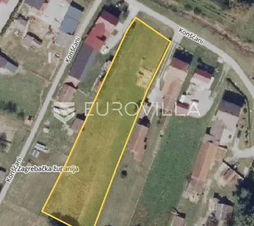 Križ, Konšćani, građevinsko zemljište 3117 m² - Konšćani, Križ