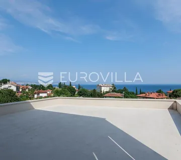 Lovran, Centar, ekskluzivan stan 141 m² s bazenom i pogledom na more - cover