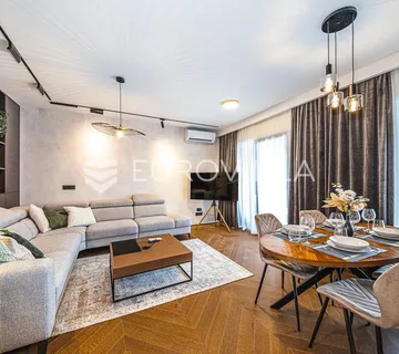 Zagreb, Črnomerec dizajnerski trosoban stan s 83 m² s garažnim parkirnim mjestom NOVOGRADNJA